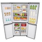 LG 622L 敲一敲门中门冰箱 十字四门 曼哈顿午夜黑, F680SB77B, thumbnail 9