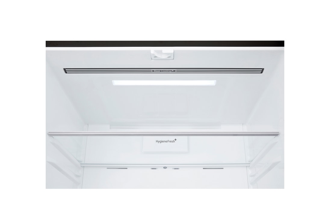 LG 530L 大容量冰箱 十字四门 曼哈顿午夜黑, P-Next8_Best_Basic_DoorCooling, F521MC18, thumbnail 4