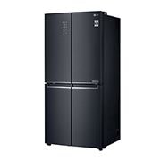 LG 530L 大容量冰箱 十字四门 曼哈顿午夜黑, P-Next8_Best_Basic_RightSide, F521MC18, thumbnail 12