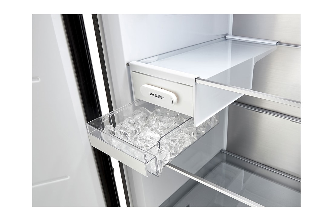 LG Objet Collection 奂然™ 系列 324L 组合式嵌入冰箱 单门冷冻 玉石白, 局部图6, F381BE, thumbnail 9