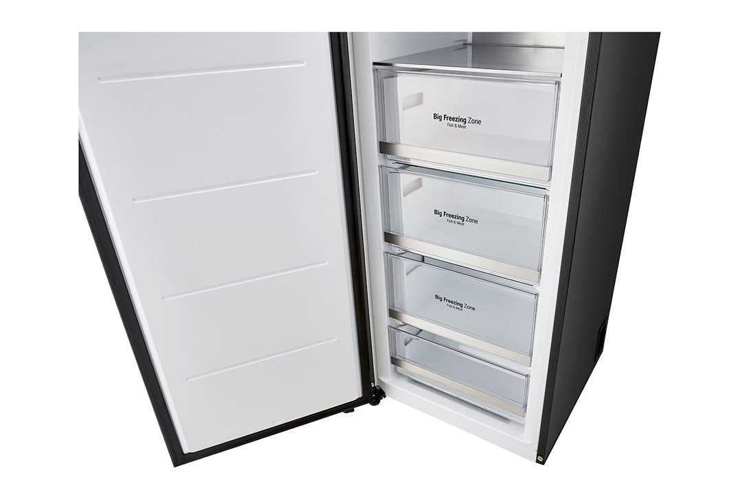 LG Objet Collection 奂然™ 系列 324L 组合式嵌入冰箱 单门冷冻 玉石白, 局部图7, F381BE, thumbnail 10