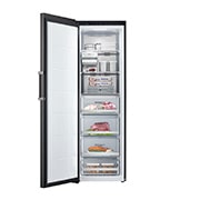 LG Objet Collection 奂然™ 系列 324L 组合式嵌入冰箱 单门冷冻 玉石白, 正面开门视图1, F381BE, thumbnail 2