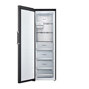 LG Objet Collection 奂然™ 系列 324L 组合式嵌入冰箱 单门冷冻 玉石白, 正面开门视图2, F381BE, thumbnail 3