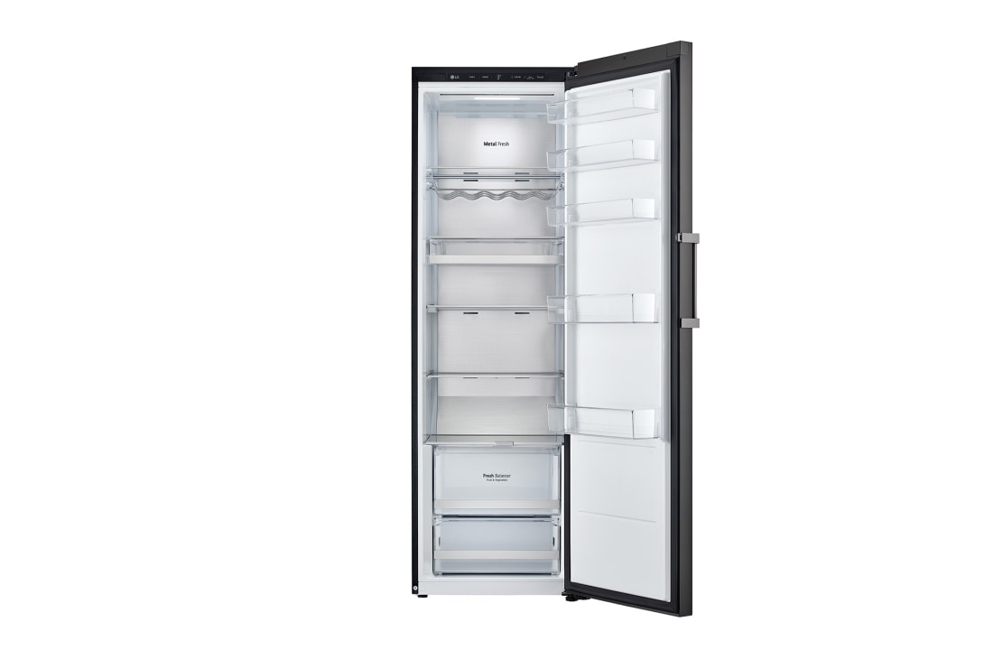 LG Objet Collection 奂然™ 系列 386L 组合式嵌入冰箱 单门冷藏 玉石白, 正面开门视图3, A381BE, thumbnail 4