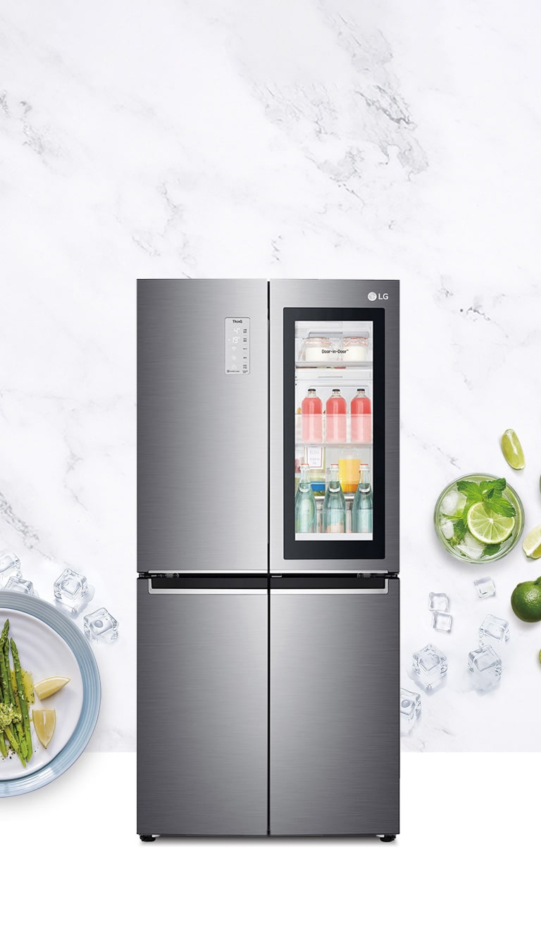 LG InstaView 透视窗 门中门™冰箱