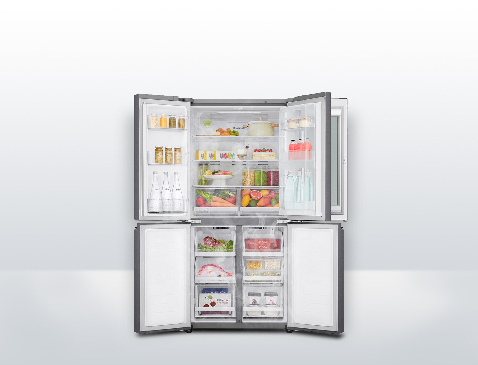 大容量分类存储 精细保鲜