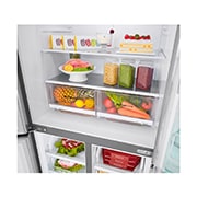 LG 530L 敲一敲门中门冰箱 十字四门 钛空银, 局部图6, F521S71, thumbnail 11