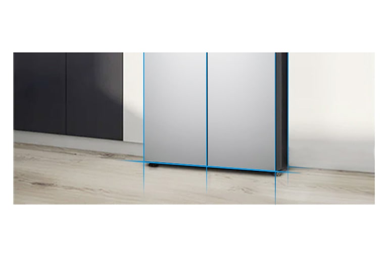 传统嵌入式冰箱