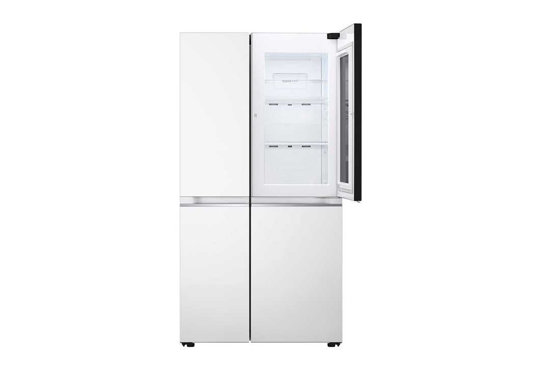 LG 御冰系列 655L 大容量敲一敲冰箱 对开门 珠光白, Side view, S651SW76B, thumbnail 10