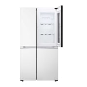 LG 御冰系列 655L 大容量敲一敲冰箱 对开门 珠光白, Side view, S651SW76B, thumbnail 10