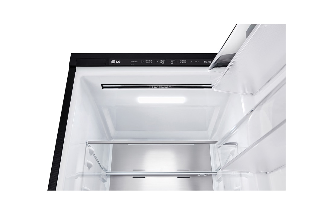 LG Objet Collection 奂然™ 系列 344L 自由嵌入式组合冰箱 两门 可定制面板 玉石白, 细节图3, M342BE17, thumbnail 7