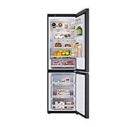 LG Objet Collection 奂然™ 系列 344L 自由嵌入式组合冰箱 两门 可定制面板 玉石白, 正面开门视图, M342BE17, thumbnail 2