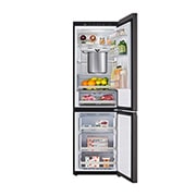 LG Objet Collection 奂然™ 系列 344L 自由嵌入式组合冰箱 两门 可定制面板 玉石白, 正面单开门视图, M342BE17, thumbnail 3