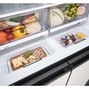 LG Objet Collection 奂然™ 系列 617L 大容量自由嵌入式原装进口冰箱 十字四门 可定制面板 玉石白, 细节图3, F622GBB31B, thumbnail 6