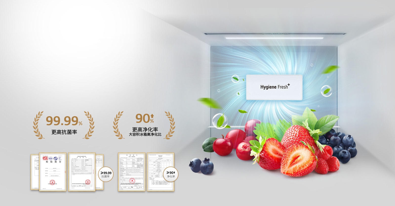 Hygiene Fresh<sup>+</sup>抗菌净化系统