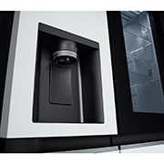 LG 635L 敲一敲自动制冰冰箱 对开门 莹润白, InstaView LightOff, S653MWW87D, thumbnail 7