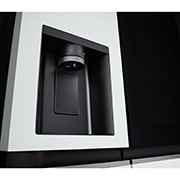 LG 635L 敲一敲自动制冰冰箱 对开门 莹润白, InstaView LightOn Hand, S653MWW87D, thumbnail 8