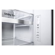 LG 635L 敲一敲自动制冰冰箱 对开门 莹润白, I-Micom, S653MWW87D, thumbnail 12