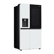 LG 635L 敲一敲自动制冰冰箱 对开门 莹润白, LeftSide, S653MWW87D, thumbnail 14