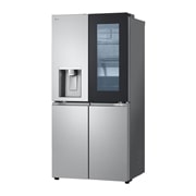 LG 冰趣系列  508L 敲一敲自动制冰冰箱 <br>十字四门  冰沙银, F544MMB95D, thumbnail 11