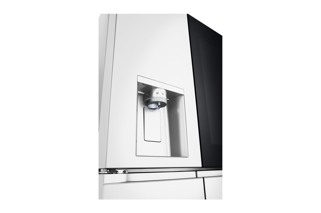 LG 冰趣系列 508L 敲一敲自动制冰冰箱 <br>十字四门  精华白, F544MEH85D, thumbnail 10