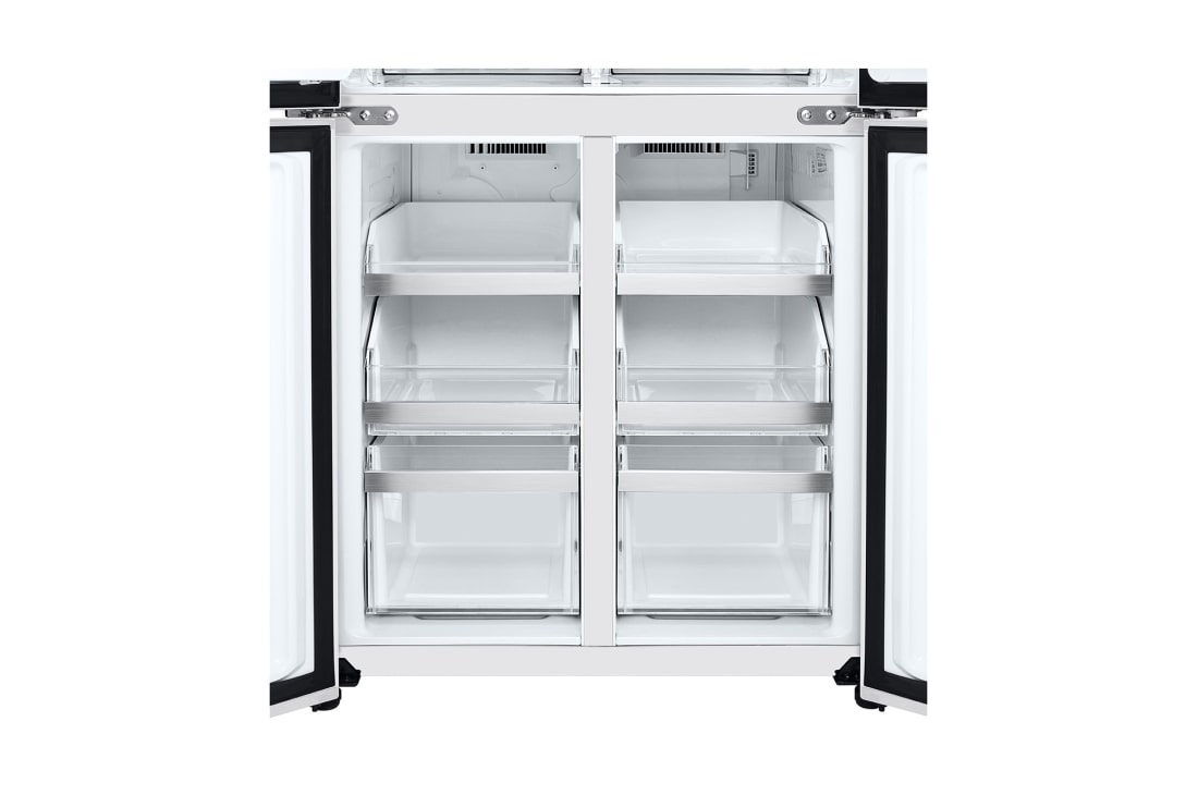 LG 冰趣系列 508L 敲一敲自动制冰冰箱 <br>十字四门  精华白, F544MEH85D, thumbnail 14