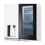 LG 冰趣系列 508L 敲一敲自动制冰冰箱 <br>十字四门  精华白, F544MEH85D, thumbnail 8