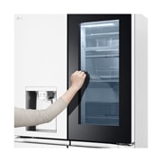 LG 冰趣系列 508L 敲一敲自动制冰冰箱 <br>十字四门  精华白, F544MEH85D, thumbnail 9