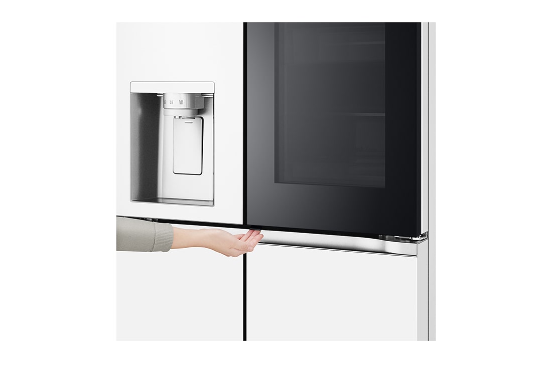 LG 冰趣系列 640L 敲一敲门中门自动制冰 十字四门 精华白, Detail5, F664MEH95D, thumbnail 10