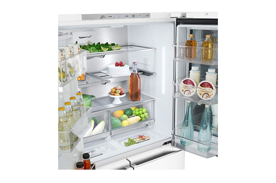 LG 冰趣系列 640L 敲一敲门中门自动制冰 十字四门 精华白, Detail6, F664MEH95D, thumbnail 11