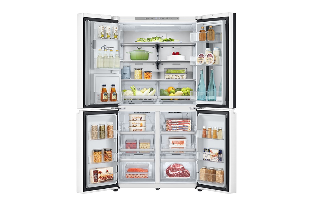 LG 冰趣系列 640L 敲一敲门中门自动制冰 十字四门 精华白, Detail2, F664MEH95D, thumbnail 7