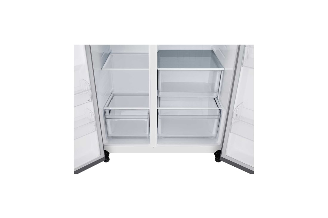 LG 664L 对开门 多维风幕 纯色星河银 美学设计感 大容量冰箱, Detail2, S674MPY11D, thumbnail 7