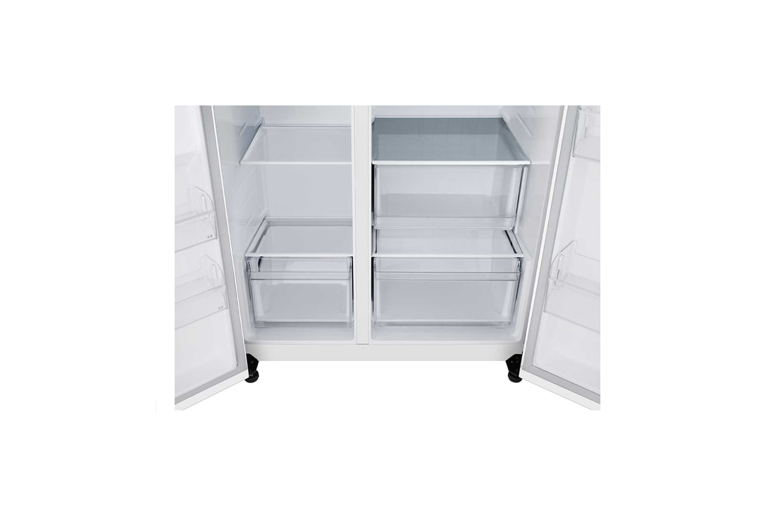 LG 664L 对开门 多维风幕 纯色水光白 美学设计感 大容量冰箱, Detail2, S674MEG11D, thumbnail 7