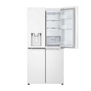 LG 506L 制冰冰箱 十字四门 精华白, FrontTopOpen2, F544MEH62D, thumbnail 5