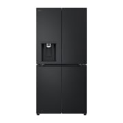 LG 506L 制冰冰箱 十字四门 暮色黑, Front, F544MEP62D, thumbnail 1