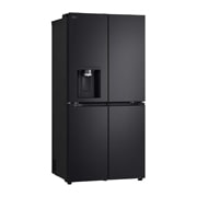 LG 506L 制冰冰箱 十字四门 暮色黑, LeftSide, F544MEP62D, thumbnail 13