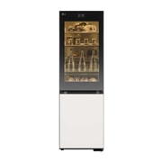 LG 349L 奂然系列 魔镜全景透视窗 两门冰箱 玉石白, M344GBB38B, thumbnail 1