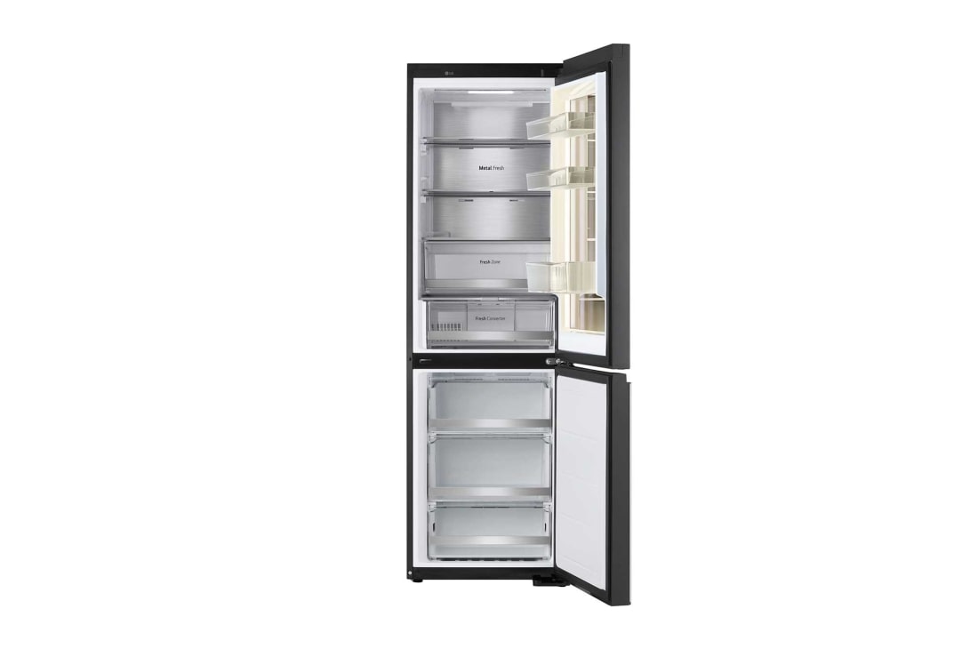 LG 349L 奂然系列 魔镜全景透视窗 两门冰箱 玉石白, M344GBB38B, thumbnail 5