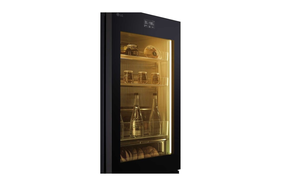 LG 349L 奂然系列 魔镜全景透视窗 两门冰箱 玉石白, M344GBB38B, thumbnail 12