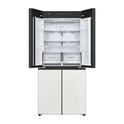 LG 507L 十字四门 嵌入美学大容量冰箱 凝脂白, F554GTWB7B, thumbnail 6