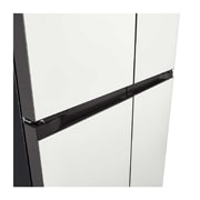 LG 507L 十字四门 嵌入美学大容量冰箱 凝脂白, F554GTWB7B, thumbnail 8