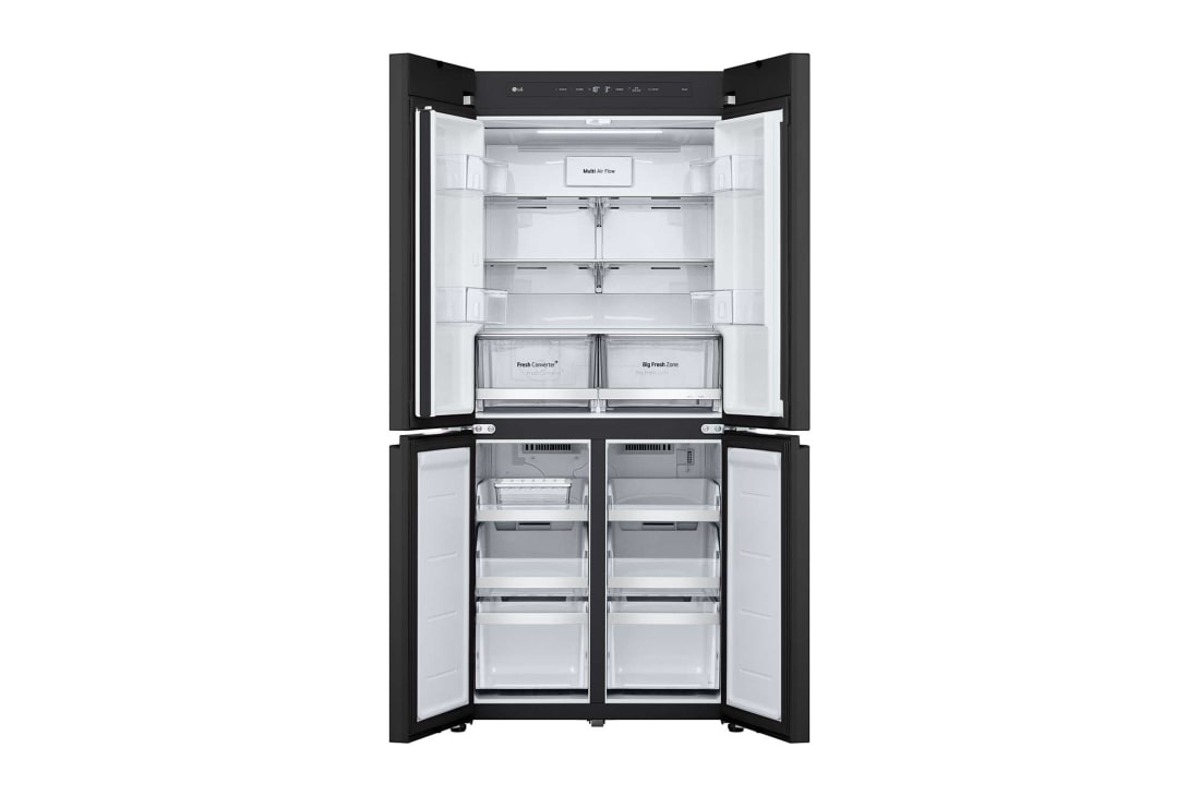 LG 507L 十字四门 嵌入美学大容量冰箱 凝脂白, F554GTWB7B, thumbnail 4