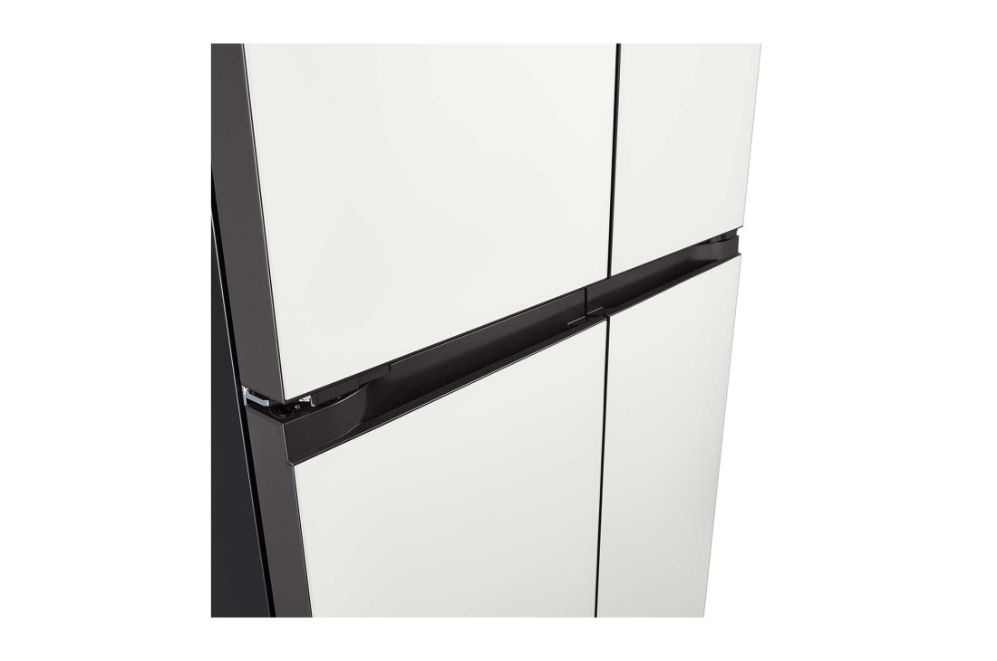 LG 507L 十字四门 嵌入美学大容量冰箱 凝脂白, F554GTWB7B, thumbnail 8