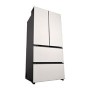 LG 490L  法式多门冰箱 玉石白, Image taken from the top right, F555GBBBLB, thumbnail 10