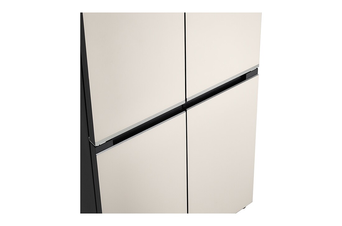 LG 嵌入美学设计 512L 大容量 十字四门冰箱 玉石白, 内部LED图, F512GDMBAM, thumbnail 8