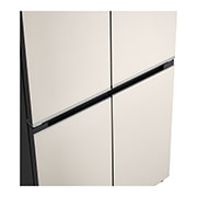 LG 嵌入美学设计 512L 大容量 十字四门冰箱 玉石白, 内部LED图, F512GDMBAM, thumbnail 8