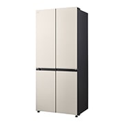 LG 嵌入美学设计 512L 大容量 十字四门冰箱 玉石白, 底部抽屉侧面图, F512GDMBAM, thumbnail 11