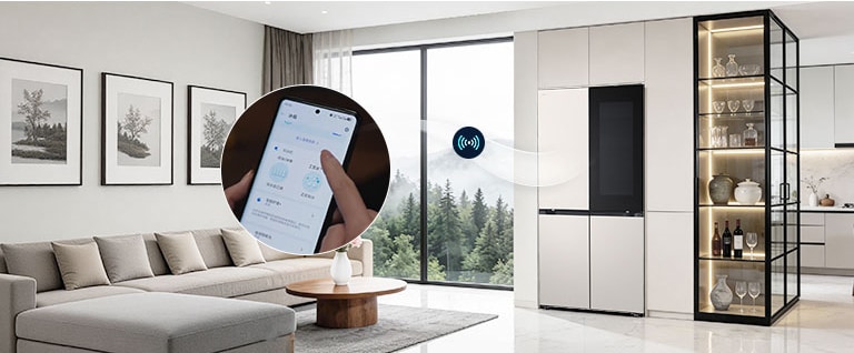 均可通过 LG ThinQ®进行实时互联