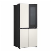 LG 580L 全景透视窗 十字四门冰箱 玉石白, LG 580L 全景透视窗 十字四门冰箱 玉石白, F566MBBVRJ, thumbnail 2