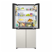 LG 580L 全景透视窗 十字四门冰箱 玉石白, LG 580L 全景透视窗 十字四门冰箱 玉石白, F566MBBVRJ, thumbnail 5